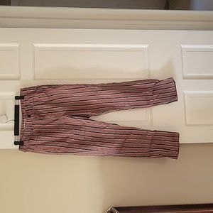 American Eagle Mom Jean Stripes Stretchin in Size 10R (Regular)